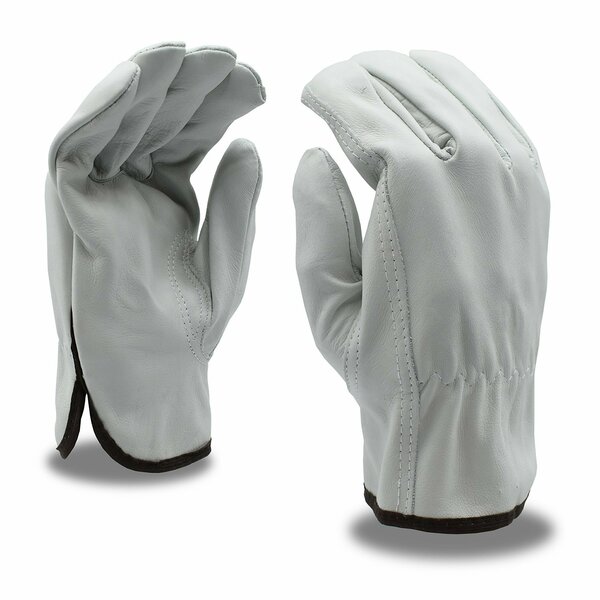 Cordova Cowhide Grain & Split Leather Drivers, Standard Grain Cowhide, Gloves, XS, 12PK 8210XS